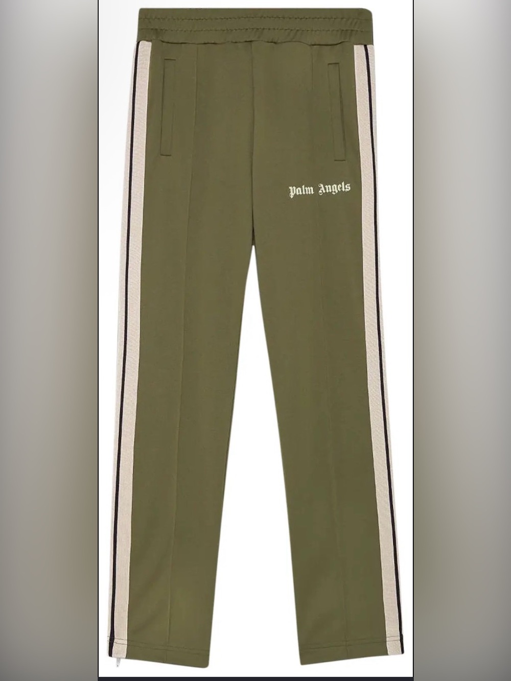 Palm Angels Classic Track Pants Military White